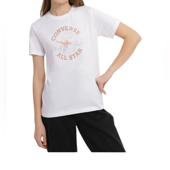 Converse Tops - Converse All Star White T-Shirt